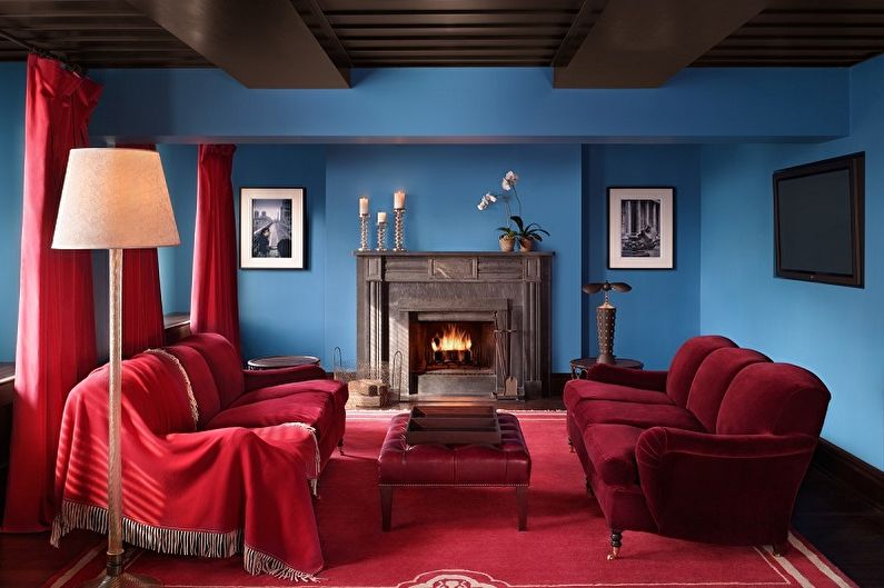 Blue with Red - What Colors Does Red Match
