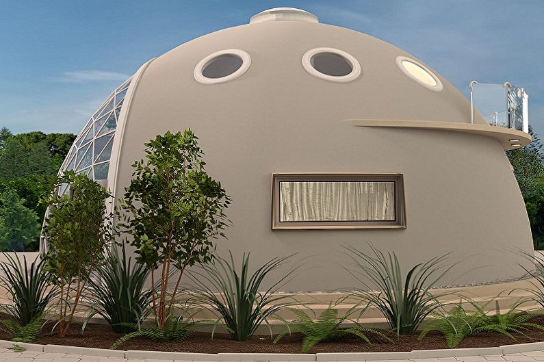 Dome houses - Materials for construction