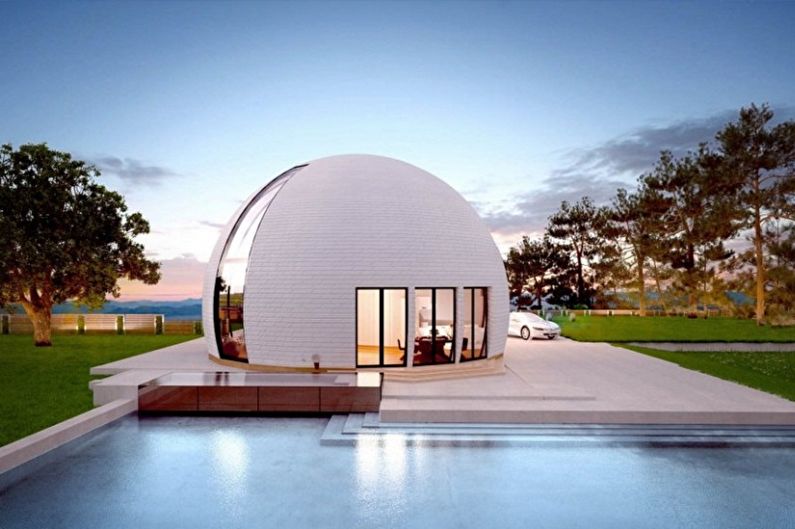 Dome houses - photos and projects