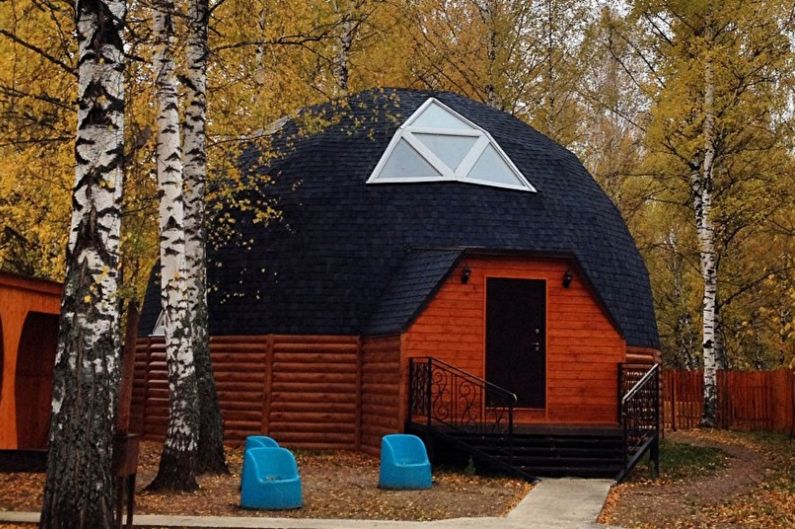 Dome houses - photos and projects