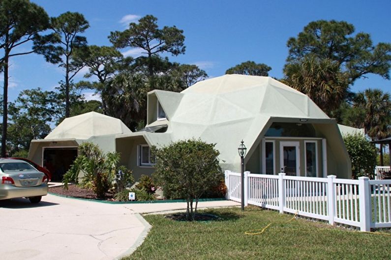 Dome houses - photos and projects
