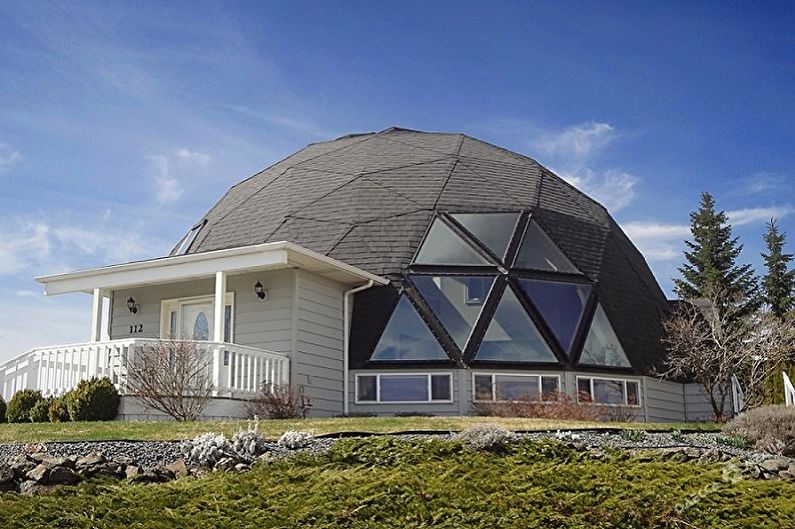 Dome houses - photos and projects