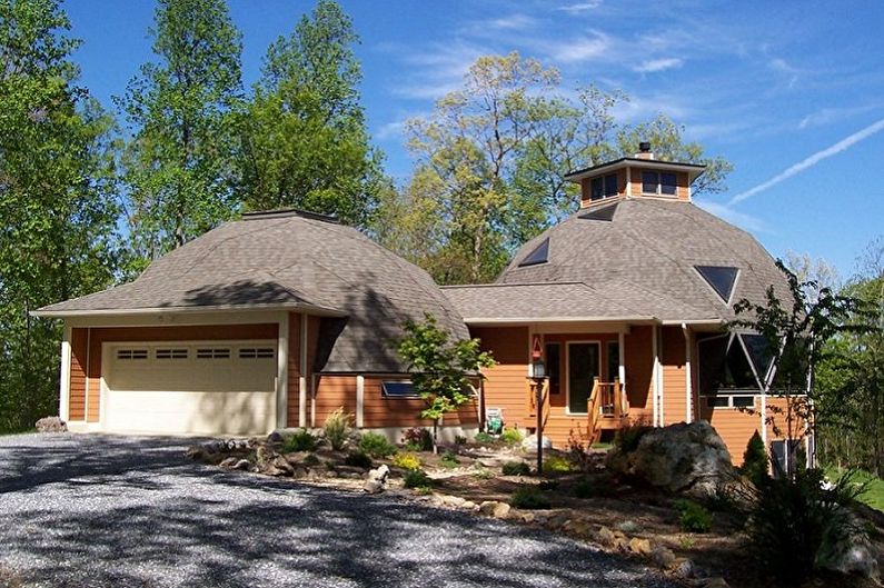 Dome houses - photos and projects
