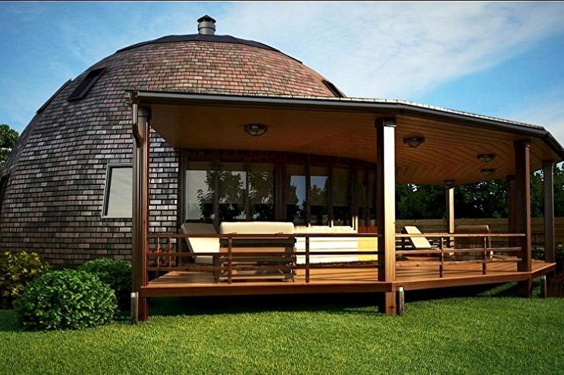 Dome houses - photos and projects