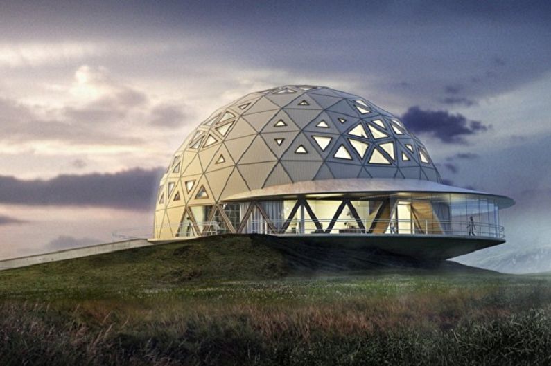 Dome houses - photos and projects