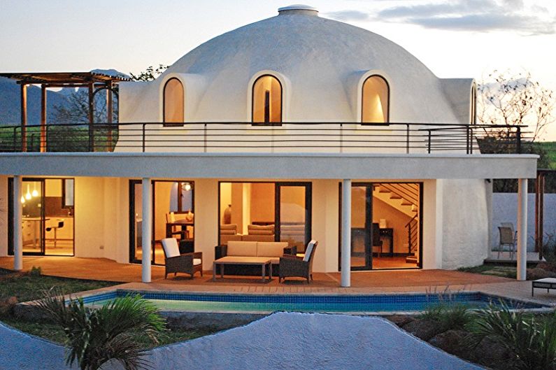 Dome houses - photos and projects