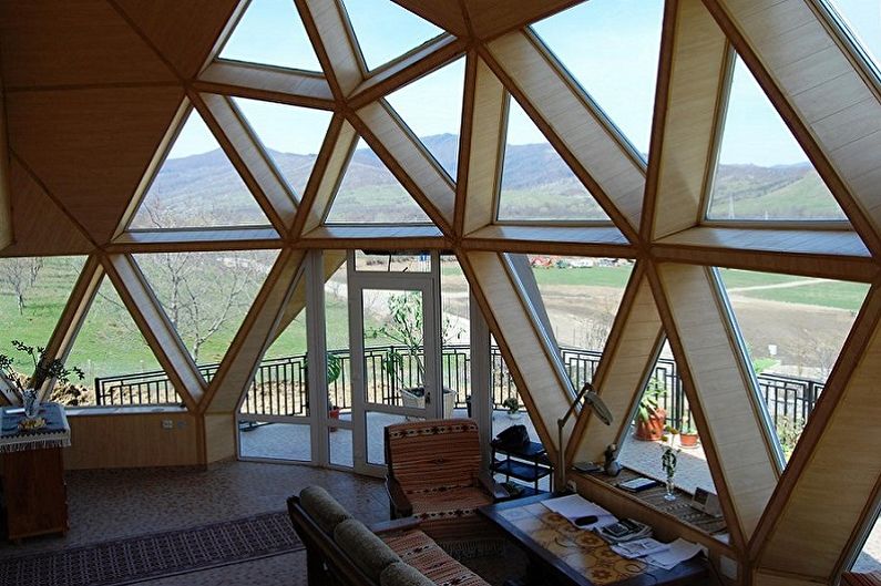 Dome houses - photos and projects