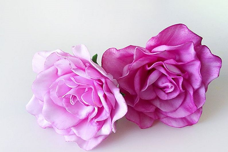 DIY Foamiran Rose - A Simple Way to Make a Bud Rose