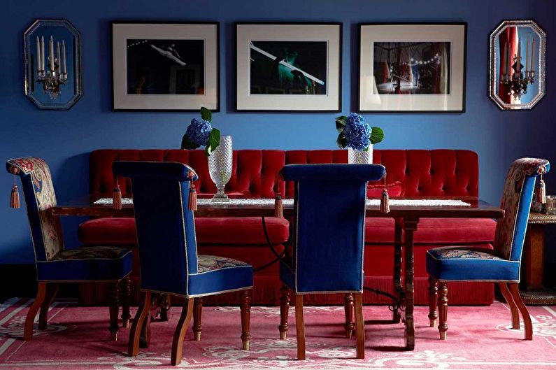 Red with Blue - What Colors Does Blue Match