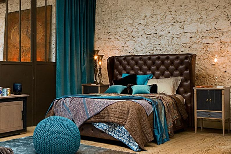Brown with Blue - What Colors Does Blue Match