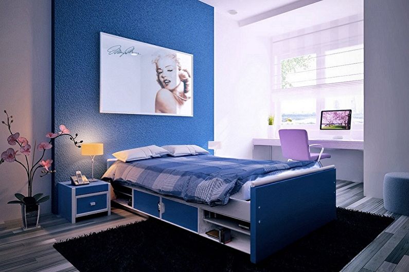 What colors does blue combine with - photo