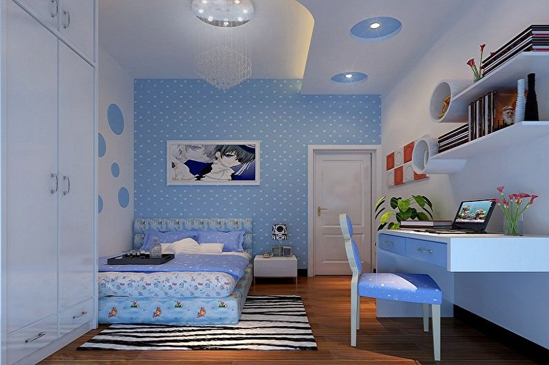 What colors does blue combine with - photo