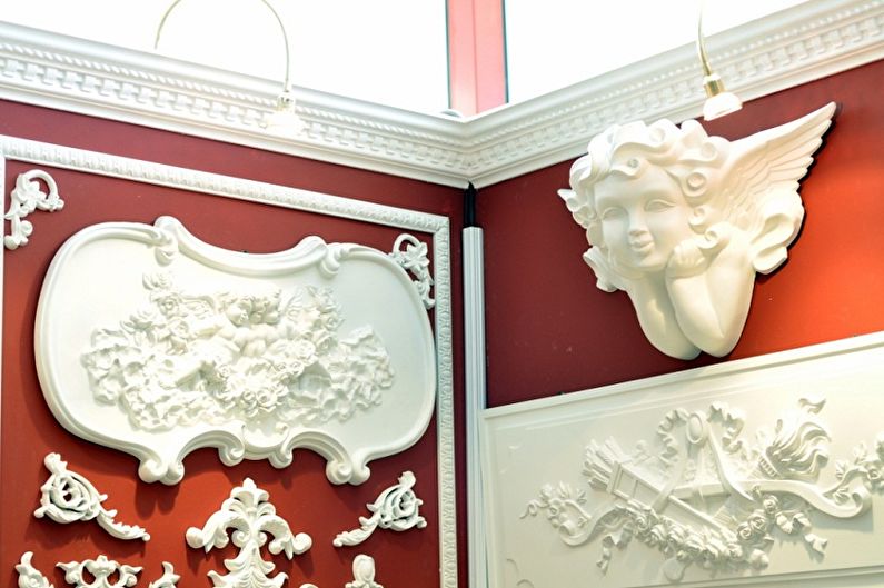 Stucco molding from polyurethane - Which surface to choose