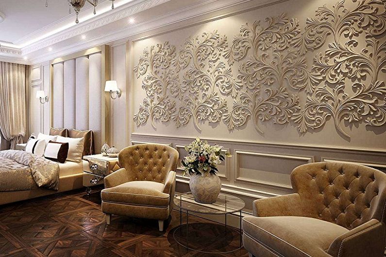 Stucco molding from polyurethane - photo