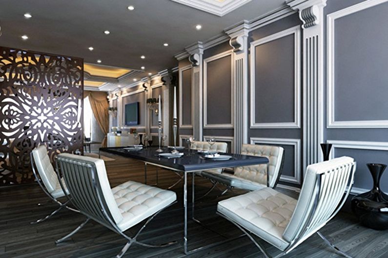 Stucco molding from polyurethane - photo