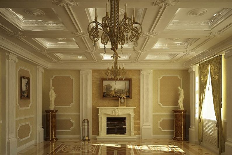 Stucco molding from polyurethane - photo