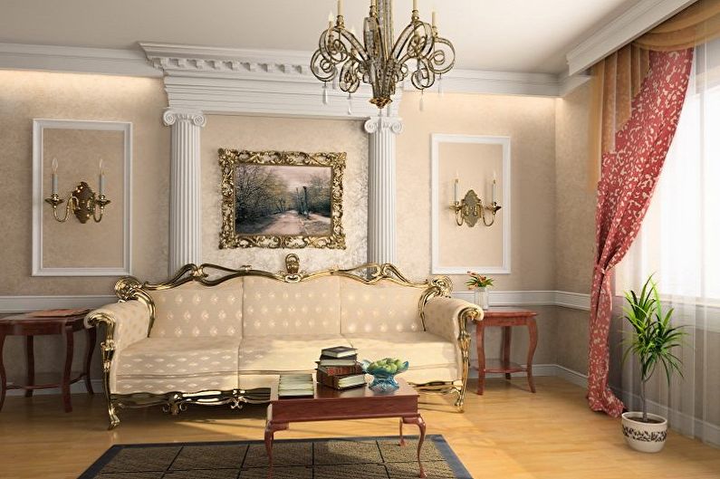 Stucco molding from polyurethane - photo