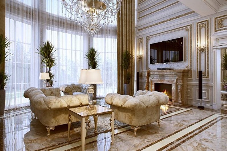 Stucco molding from polyurethane - photo