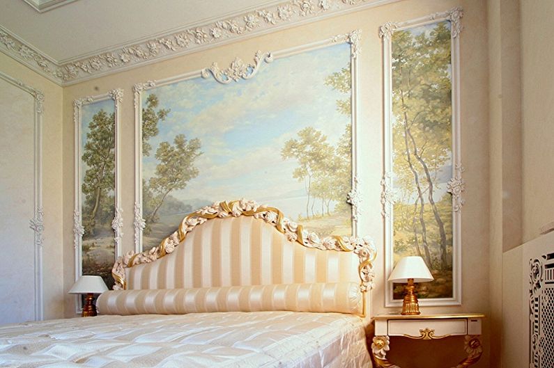 Stucco molding from polyurethane - photo