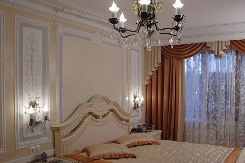 Stucco molding from polyurethane - photo