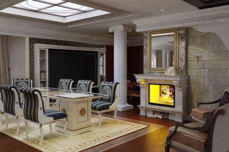 Stucco molding from polyurethane - photo