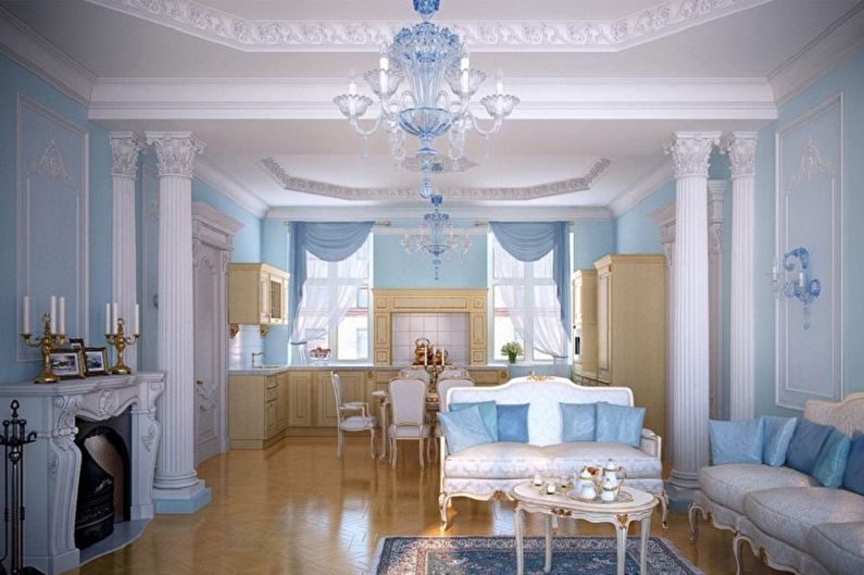 Stucco molding from polyurethane - photo