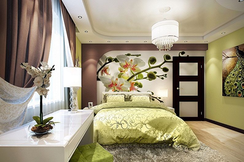 Types of photo wallpaper for the bedroom - Photo wallpaper for the bedroom