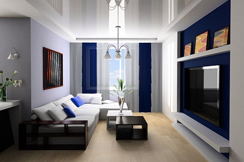 The design of the hall in the apartment - Materials for decoration