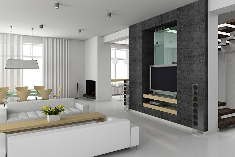 Minimalism style room design