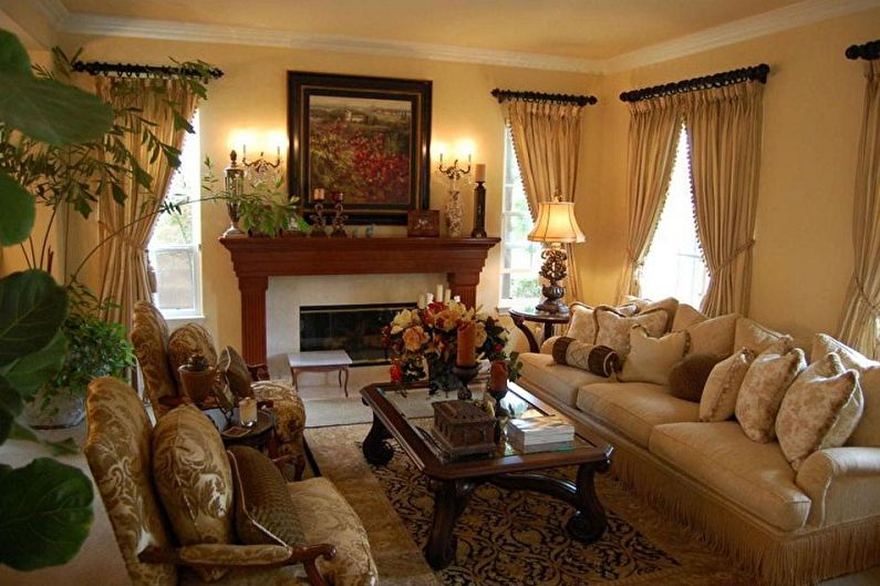 Interior design of the hall in the apartment - photo