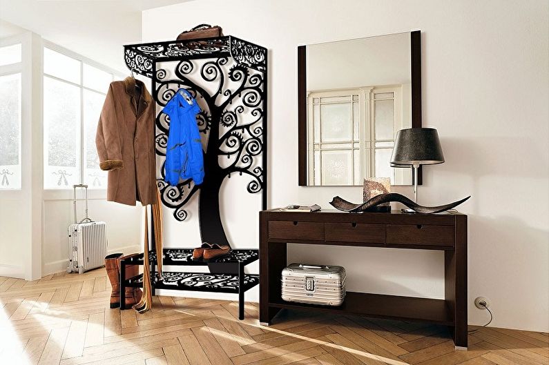 Types of floor hangers for clothes - Custom floor hangers