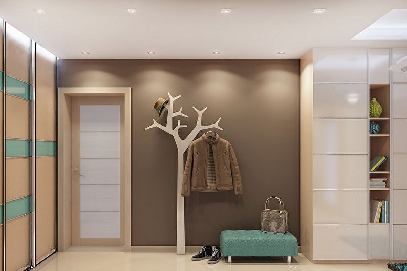 Floor hangers for clothes - photo