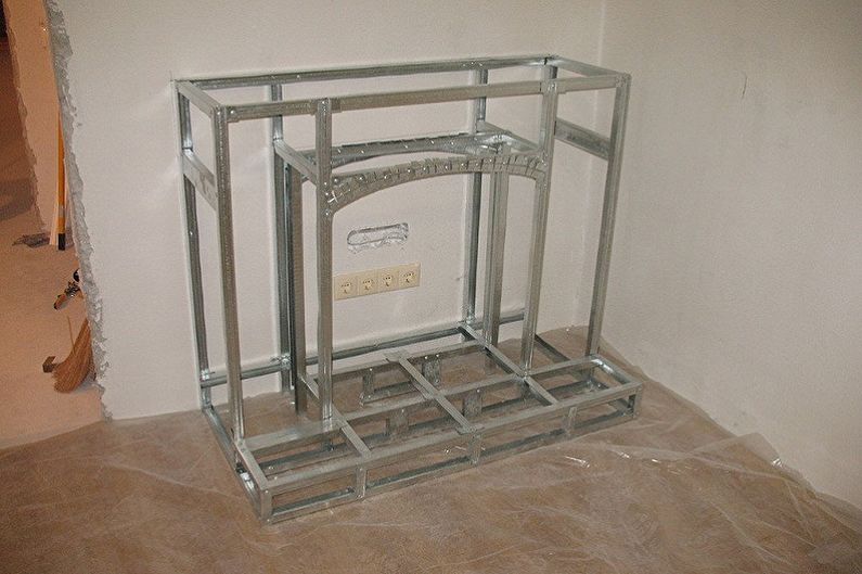 Do-it-yourself fake-frame construction - Drywall fake
