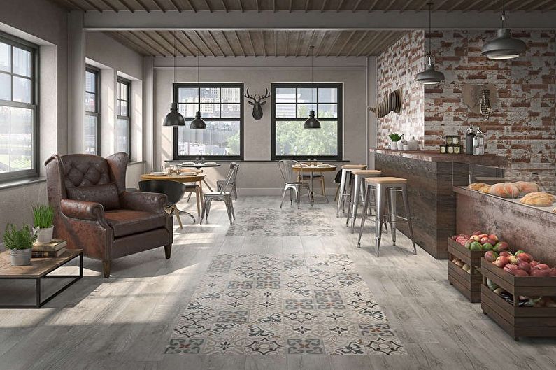 Tile patchwork - photo