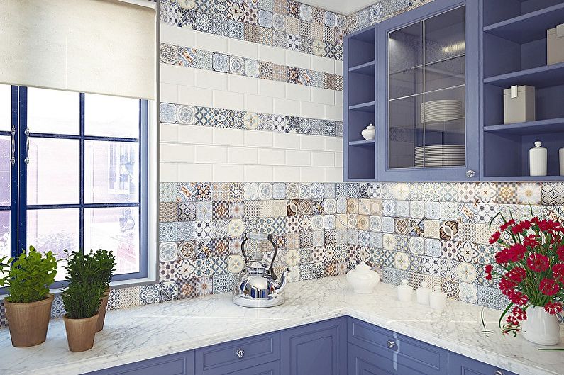 Tile patchwork - photo
