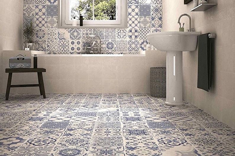 Tile patchwork - photo