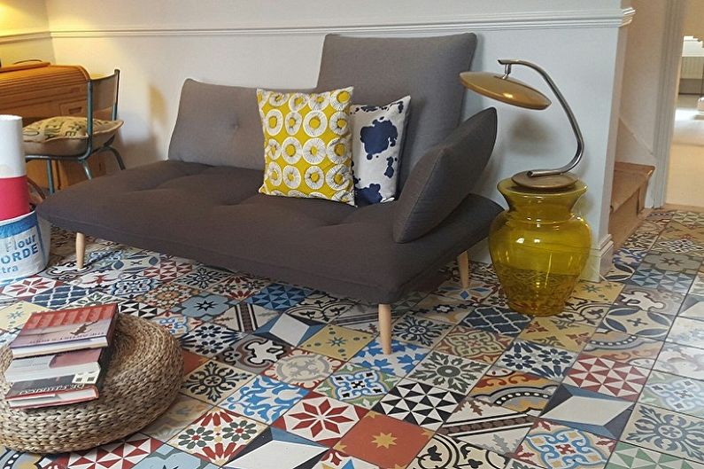Tile patchwork - photo