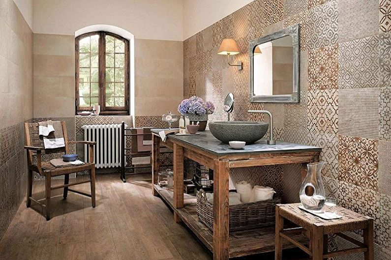 Tile patchwork - photo