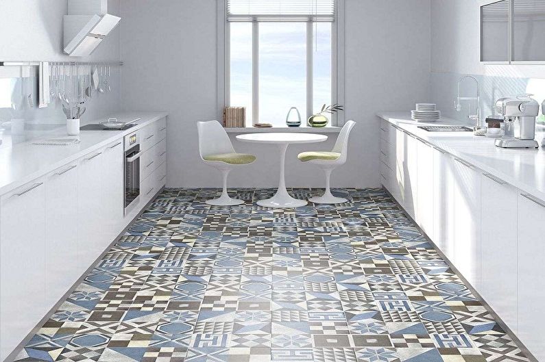 Tile patchwork - photo