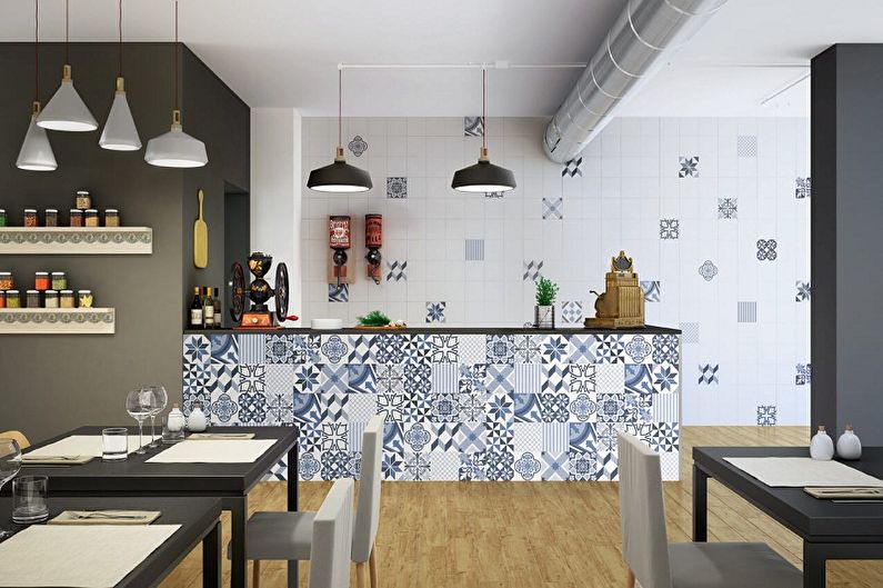 Tile patchwork - photo