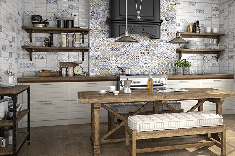 Tile patchwork - photo