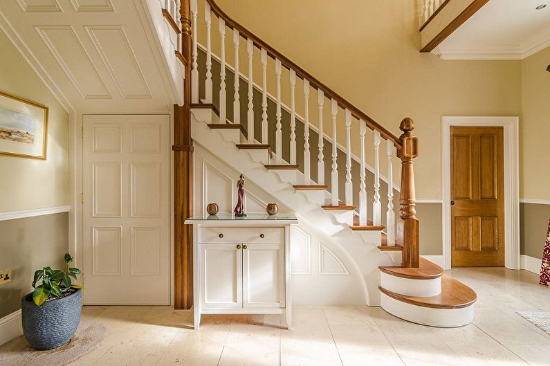 Railing for stairs: 90 photos and ideas