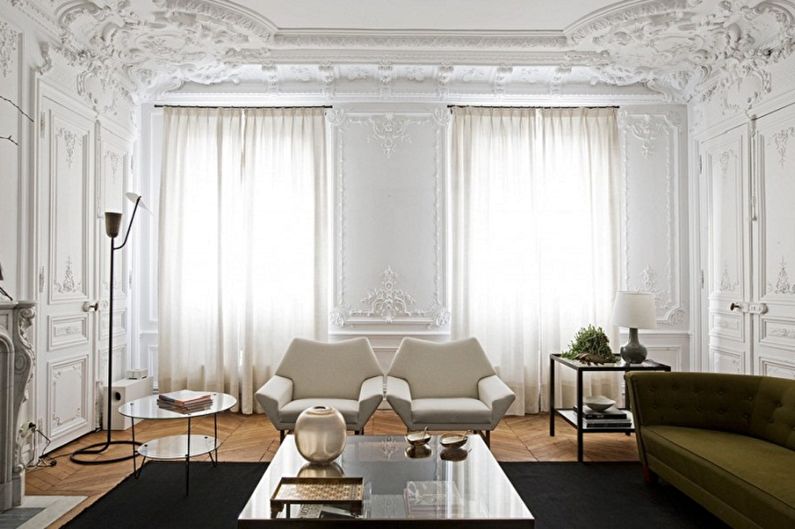 Stucco molding from polyurethane: 80 photos and ideas