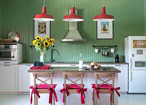 Wall panels for the kitchen (65 photos): types and solutions