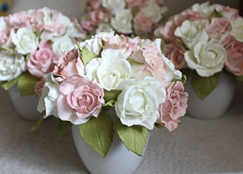 Rose from foamiran (70 photos): how to do it yourself
