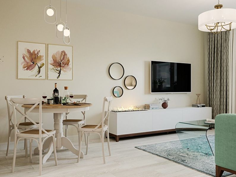 Living Room Interior Under the Pines - photo 3