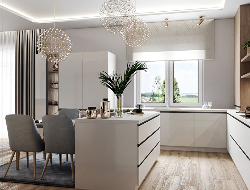 Kitchen-Living Room Modern Comfort - photo 6