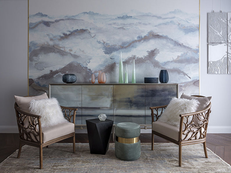 Above the Clouds: Kitchen-Living Room Interior - photo 2