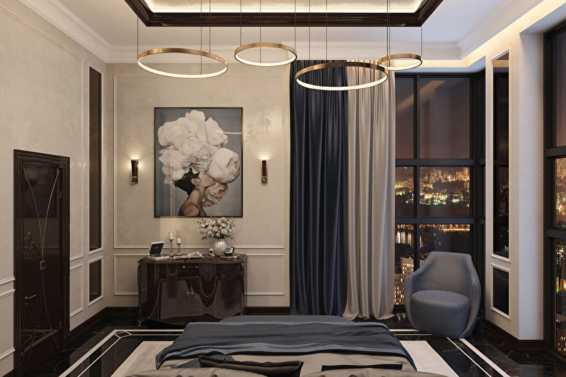 Design Project of the Bedroom Blueberry Dreams - photo 4