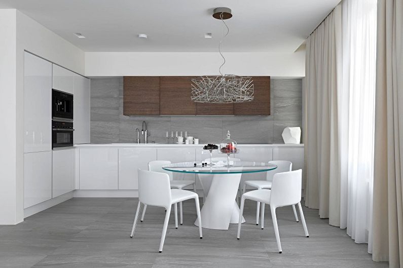 Kitchen 13 sq.m. in a modern style - Interior Design